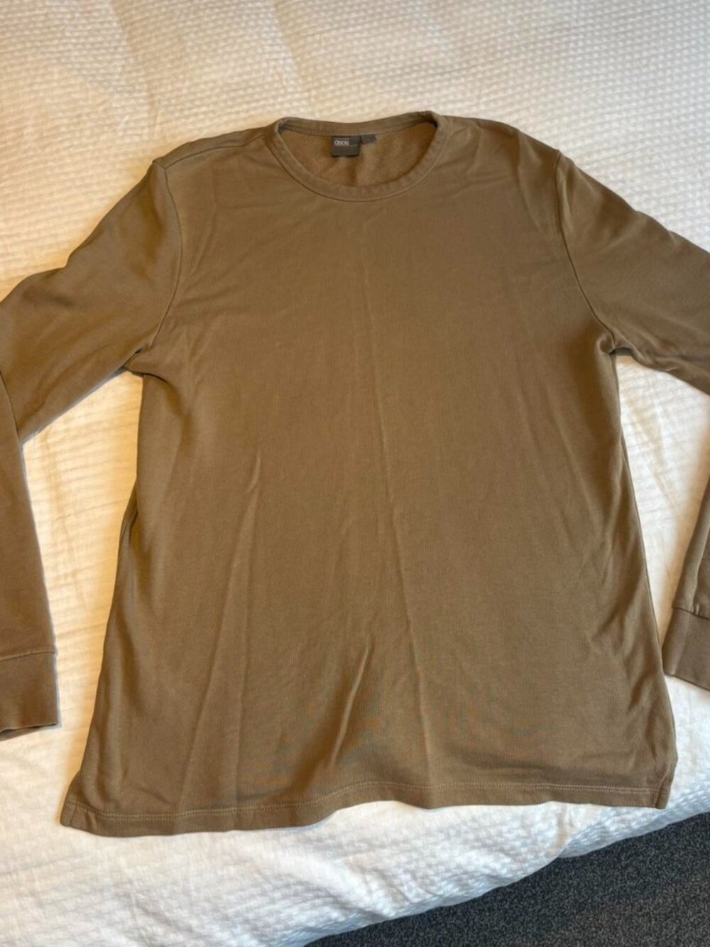 Khaki and Brown Sweatshirt